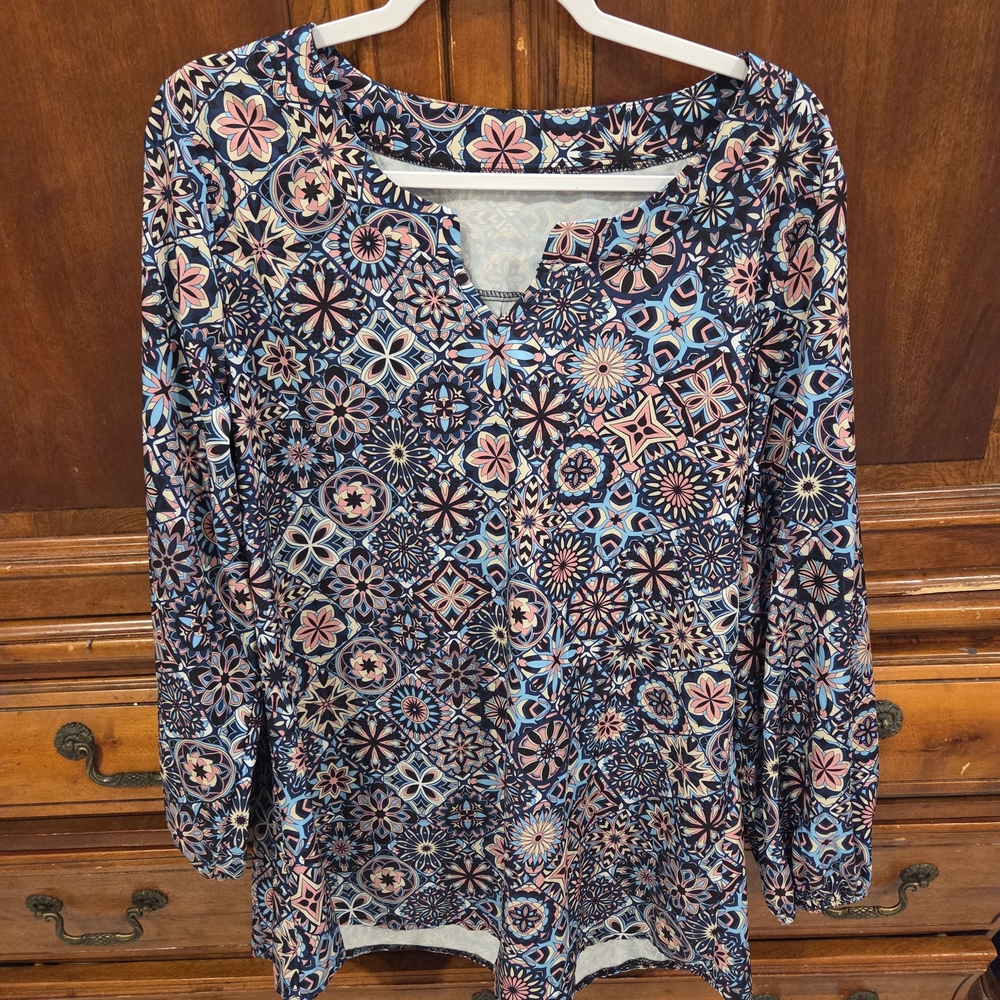 Emery Rose Patterned Women's Dress
